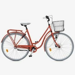 Damcykel Skeppshult Smile 3-Växlar Tegel