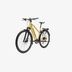 Elcykel Crescent Elda 50S 9-vxl Gul -Cykel Elegant Magasin elcykel crescent elda 50s 9 vxl gul 2