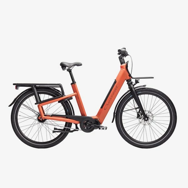 Elcykel Crescent Elmer 20 5-vxl Orange 1 Elcykel Crescent Elmer 20 5-vxl Orange