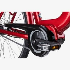 Elcykel Crescent Elora Svart Röd Metallic -Cykel Elegant Magasin elcykel crescent elora svart rod metallic 2