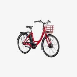 Elcykel Ecoride Ambassador 28 AXS H-7 Dam Röd One-size -Cykel Elegant Magasin elcykel ecoride ambassador 28 axs h 7 dam rod one size 2