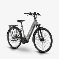 Elcykel Husqvarna Towner 2 Wave 28 8-vxl Active Performance/500Wh Grå