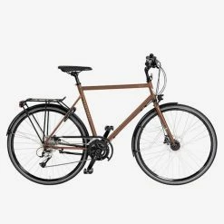 Herrcykel Skeppshult Elit 18-Växlar Mahogny Matt