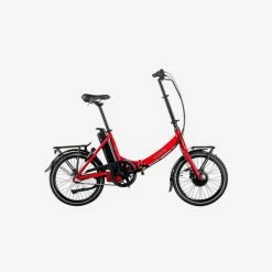 Hopfällbar Elcykel Ecoride Flexer 20 AXS Fold H-3 Röd One-size