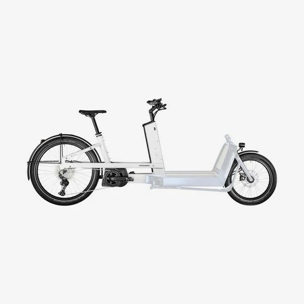 Lastcykel Bergamont E-CargovilleJ Edition Vit 1 Lastcykel Bergamont E-CargovilleJ Edition Vit