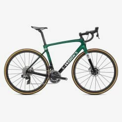 Specialized Racercykel Roubaix S-Works Etap Gloss Green Tint/Spectraflair/Satin Fl
